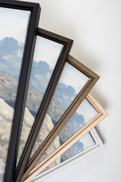 ECLIPSED VALLEYS DUO (2 Oeuvres sur toile étirée)