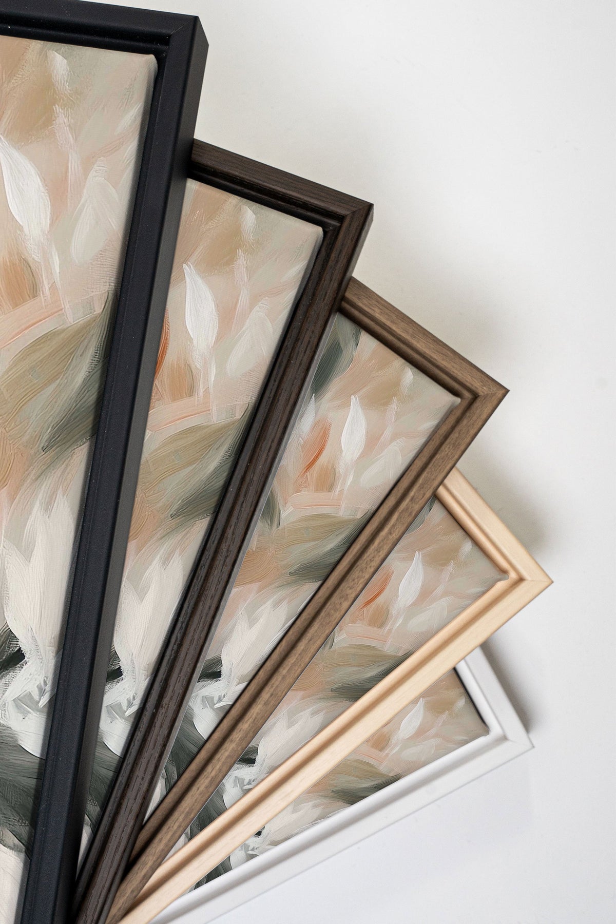 SOUFFLE DE PLUMES, Oeuvre sur toile étirée