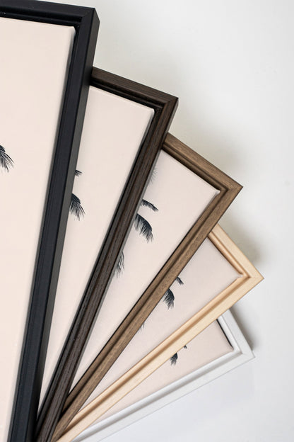 PALM BLISS, Oeuvre sur toile étirée