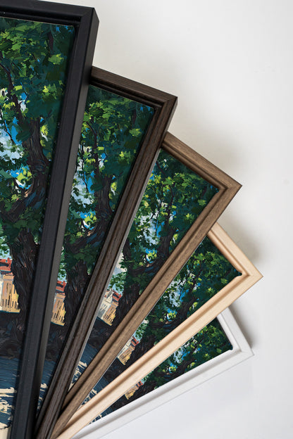 PRAGUE REVERIE, Oeuvre sur toile étirée