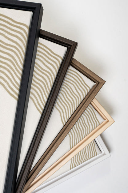 SANDLINES, Oeuvre sur toile étirée