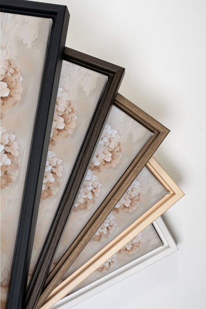 IVORY BLOOMS, Oeuvre sur toile étirée