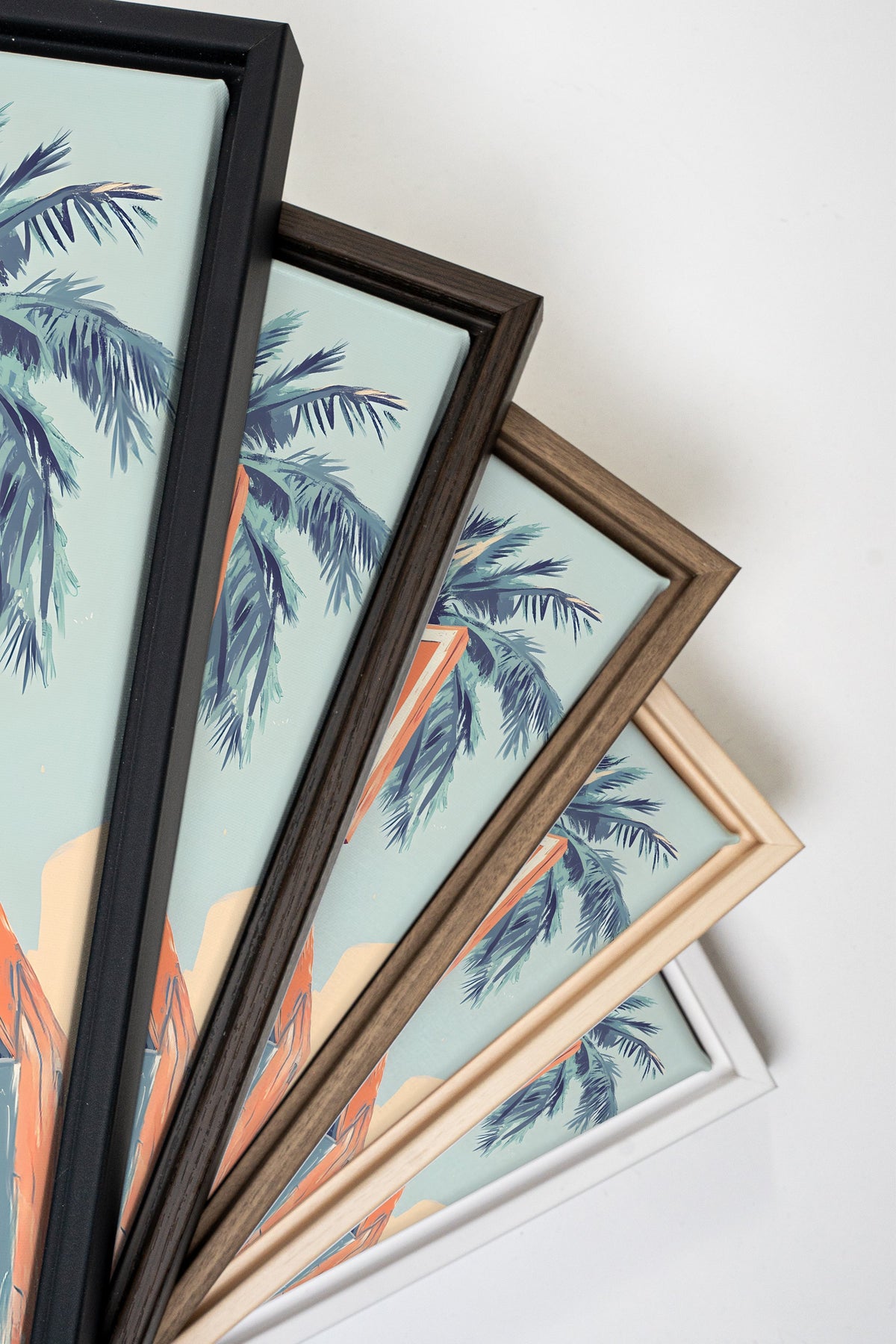 SUMMER HOOPS, Oeuvre sur toile étirée