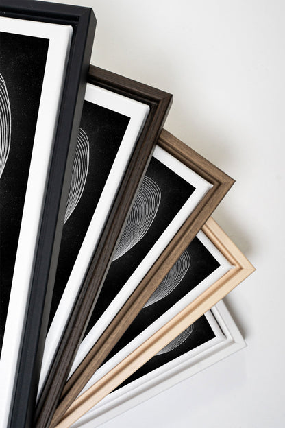 SILENT PULSE, Oeuvre sur toile étirée