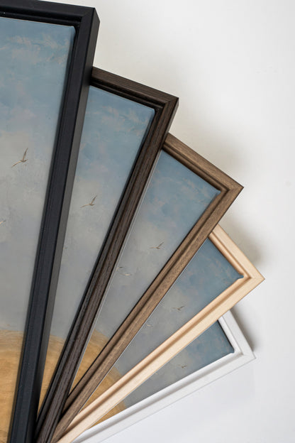 SALT AND SKY, Oeuvre sur toile étirée