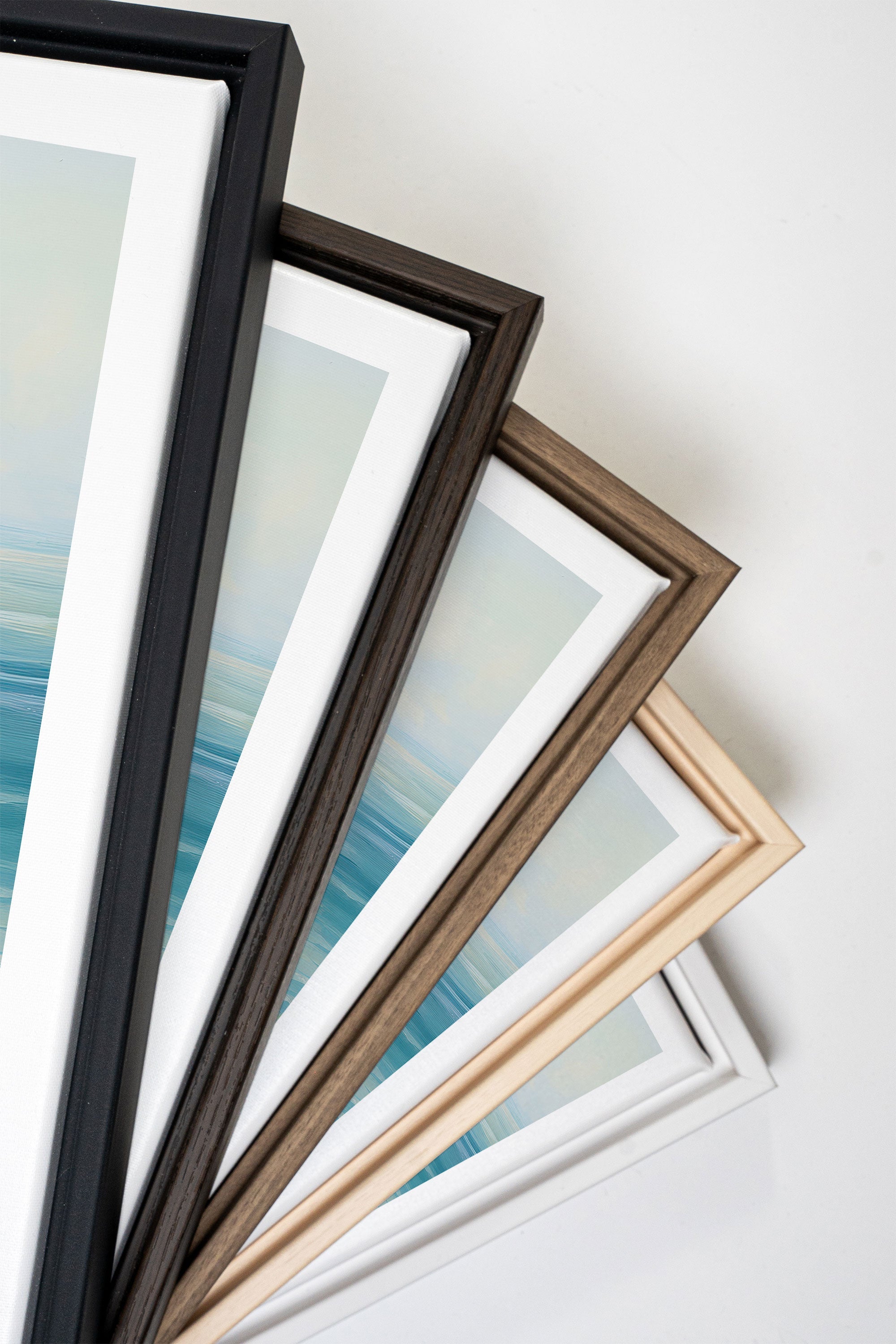 AZURE HORIZON, Oeuvre sur toile étirée