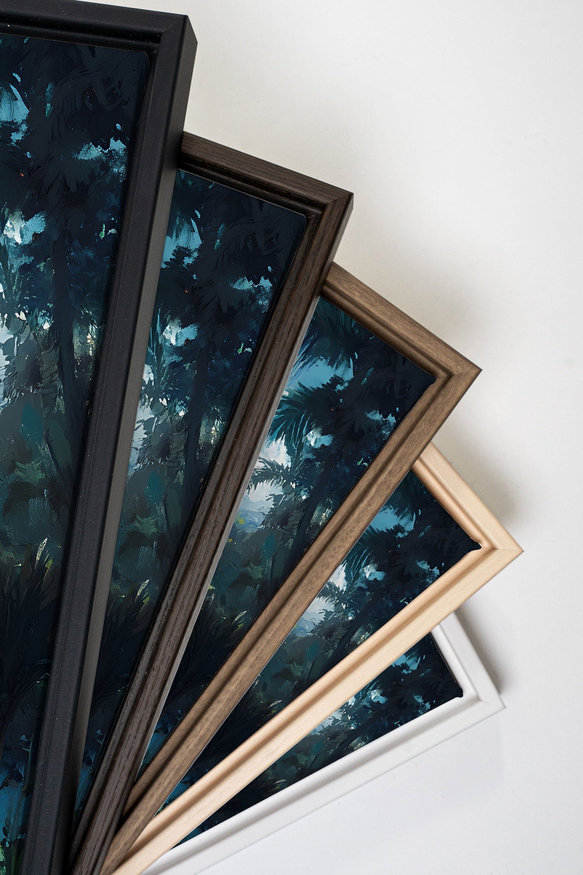 EMERALD LAGOON, Oeuvre sur toile étirée