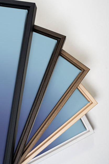 REFLET NOCTURNE, Oeuvre sur toile étirée
