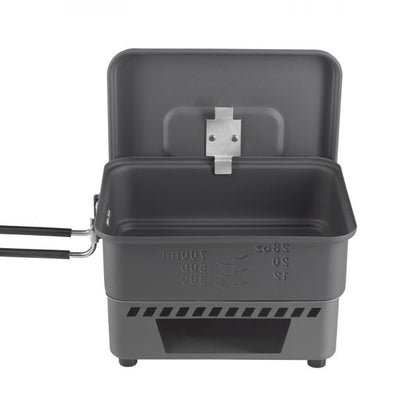 ESBIT Solid Fuel Cookset 1100ML without non-stick coating