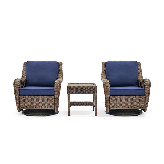 Cambridge Swivel Chair Bistro Set