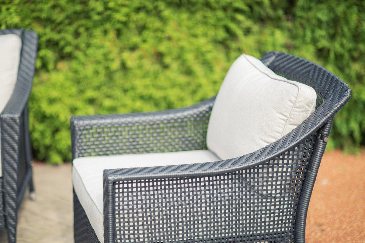Camus 4-Piece Wicker Outdoor Conversational Set with Sunbrella® Cushions