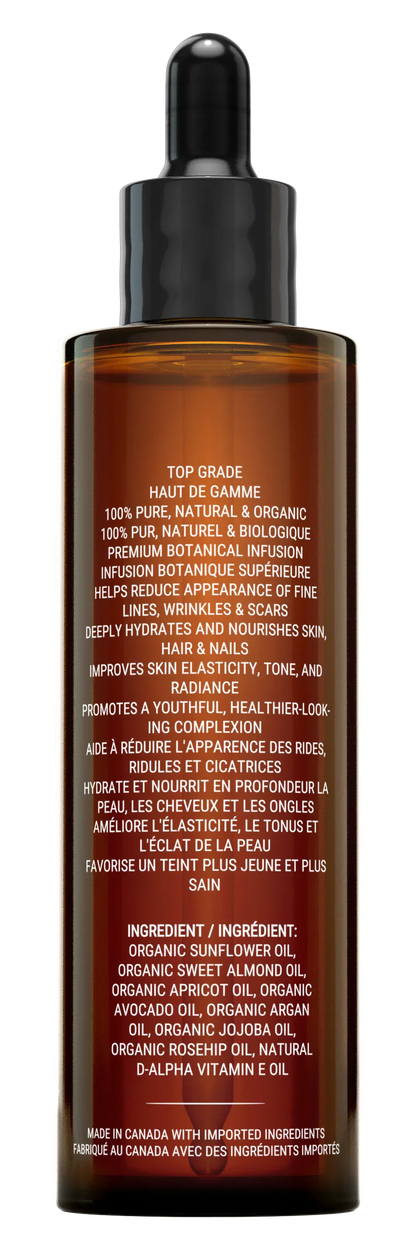 Canadian Grace Vitamin E Face Oil | 70,000 IU with 7 Organic Oils - Skin Barrier Support & Recovery For Dry, Stressed & Overworked Skin