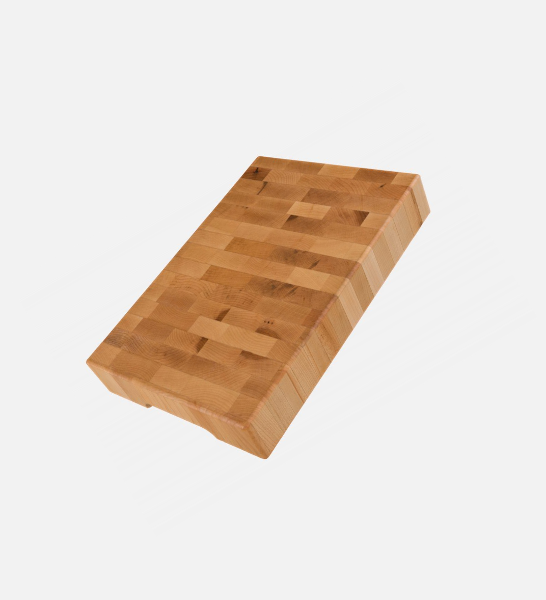 Bloc de boucher en érable, grain debout, 8 x 12 x 2 po