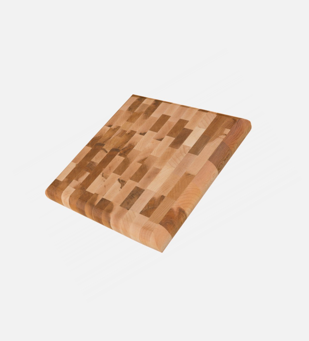 Bloc de boucher en érable, grain debout, 10 x 10 x 1.5 po