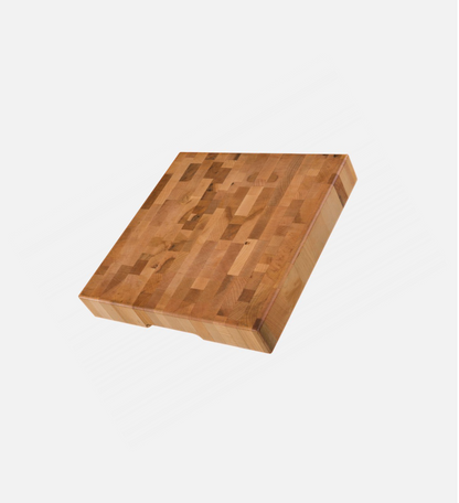Bloc de boucher en érable, grain debout, 12 x 12 x 2 po