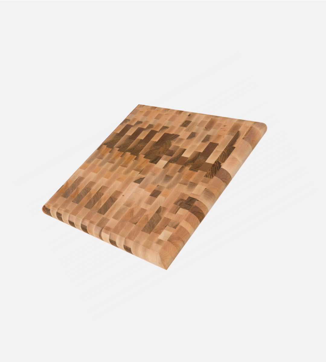 Bloc de boucher en érable, grain debout, 14 x 14 x 1.5 po