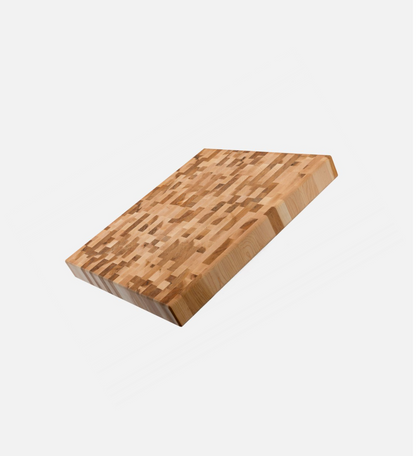 Bloc de boucher en érable, grain debout, 16 x 18 x 2 po