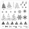 Clear Jelly Stamper - Christmas Tree