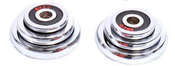 Cast Iron Adjustable Dumbbell Set with Barbell Bar Connector