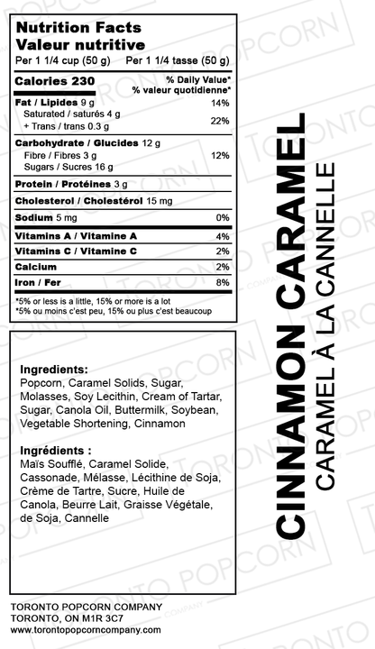 Cinnamon Caramel Popcorn