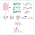 Clear Jelly Stamper - Musical Score