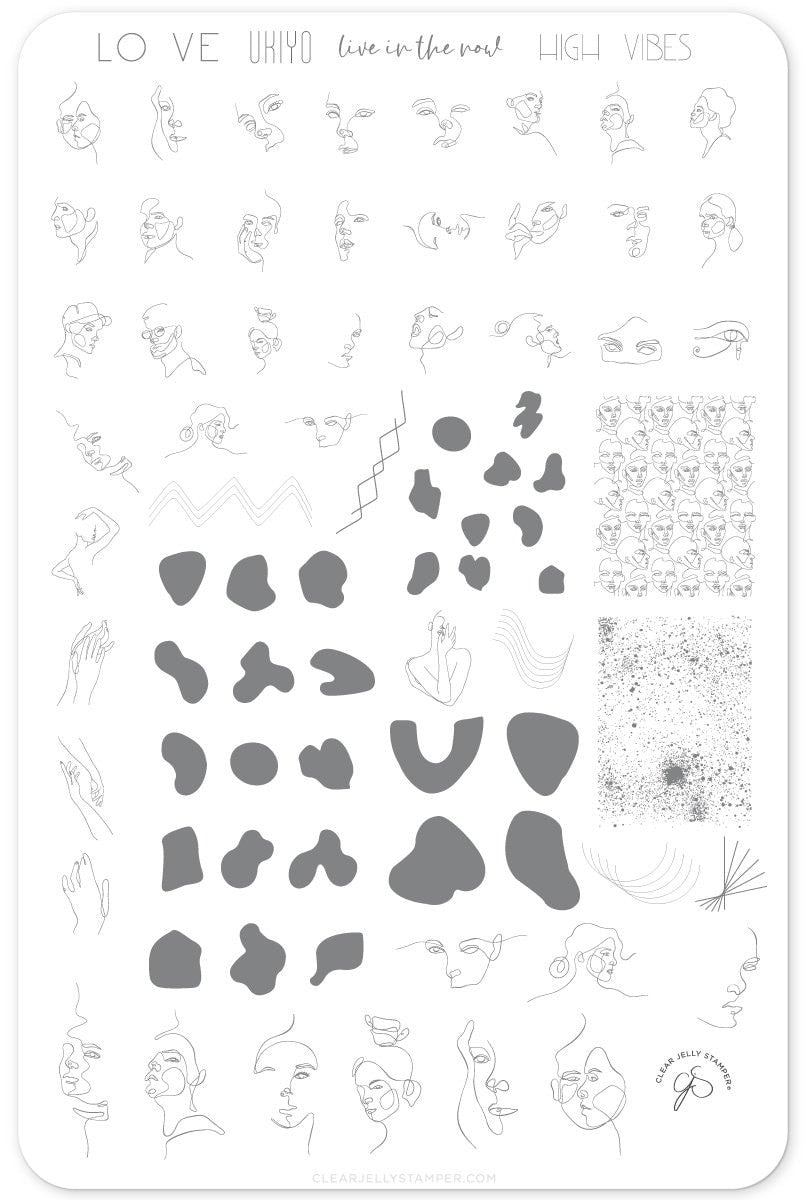 Clear Jelly Stamper - Mod Life Human Form