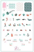 Clear Jelly Stamper - Mermazing