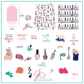 Clear Jelly Stamper - But First, Nails