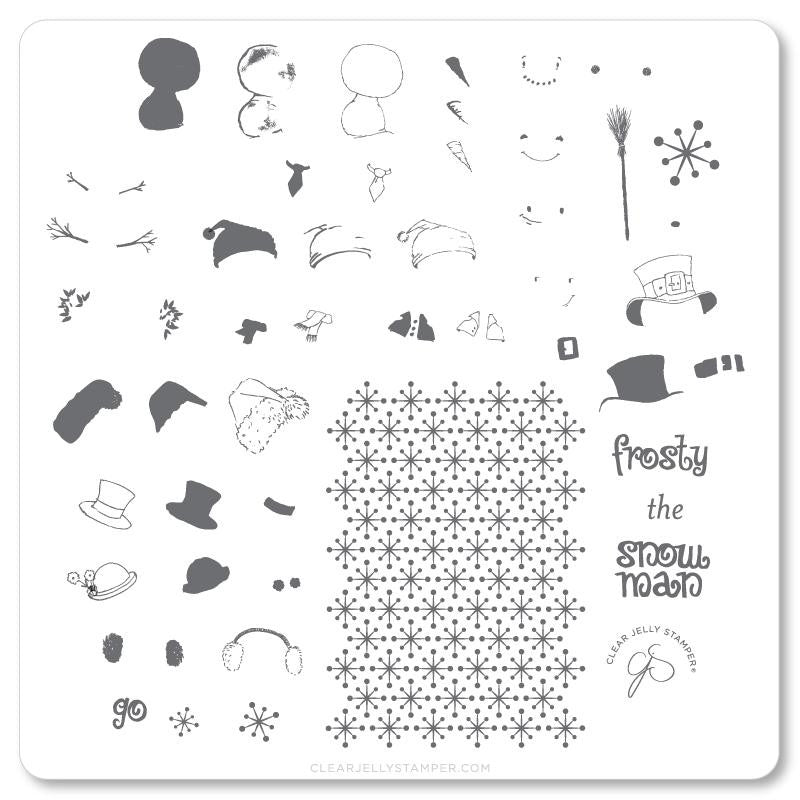 Clear Jelly Stamper - Do You Want to Build a Snowman?