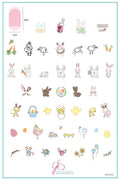 Clear Jelly Stamper - Hoppy Easter