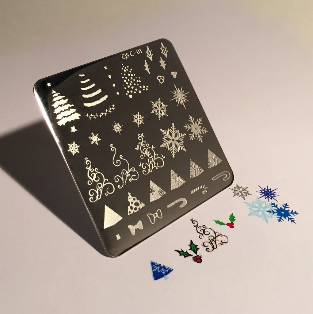 Clear Jelly Stamper - Christmas Tree
