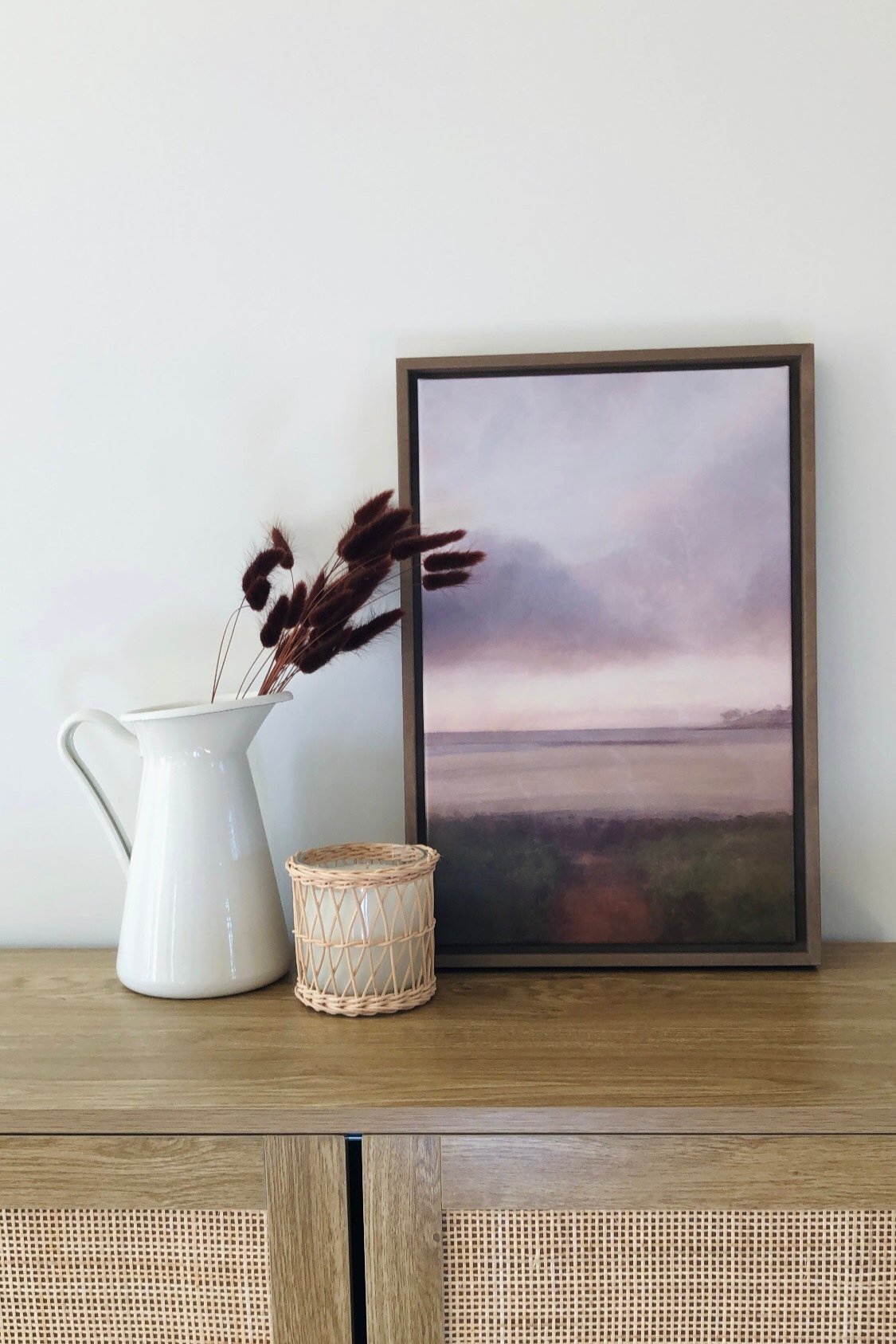 Reflect, Oeuvre sur toile étirée