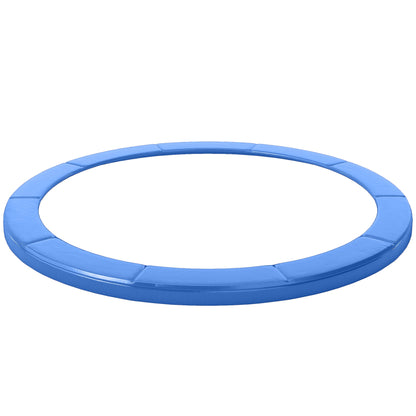 Trampoline Pad, 14FT Replacement Trampoline Safety Pad Mat Spring Cover, Water-Resistant, UV-Resistant, Tear-Resistant, No Holes for Pole, Blue