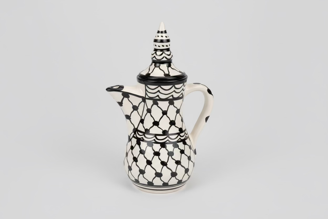 Full Coffee Set | Kuffieyeh Pattern