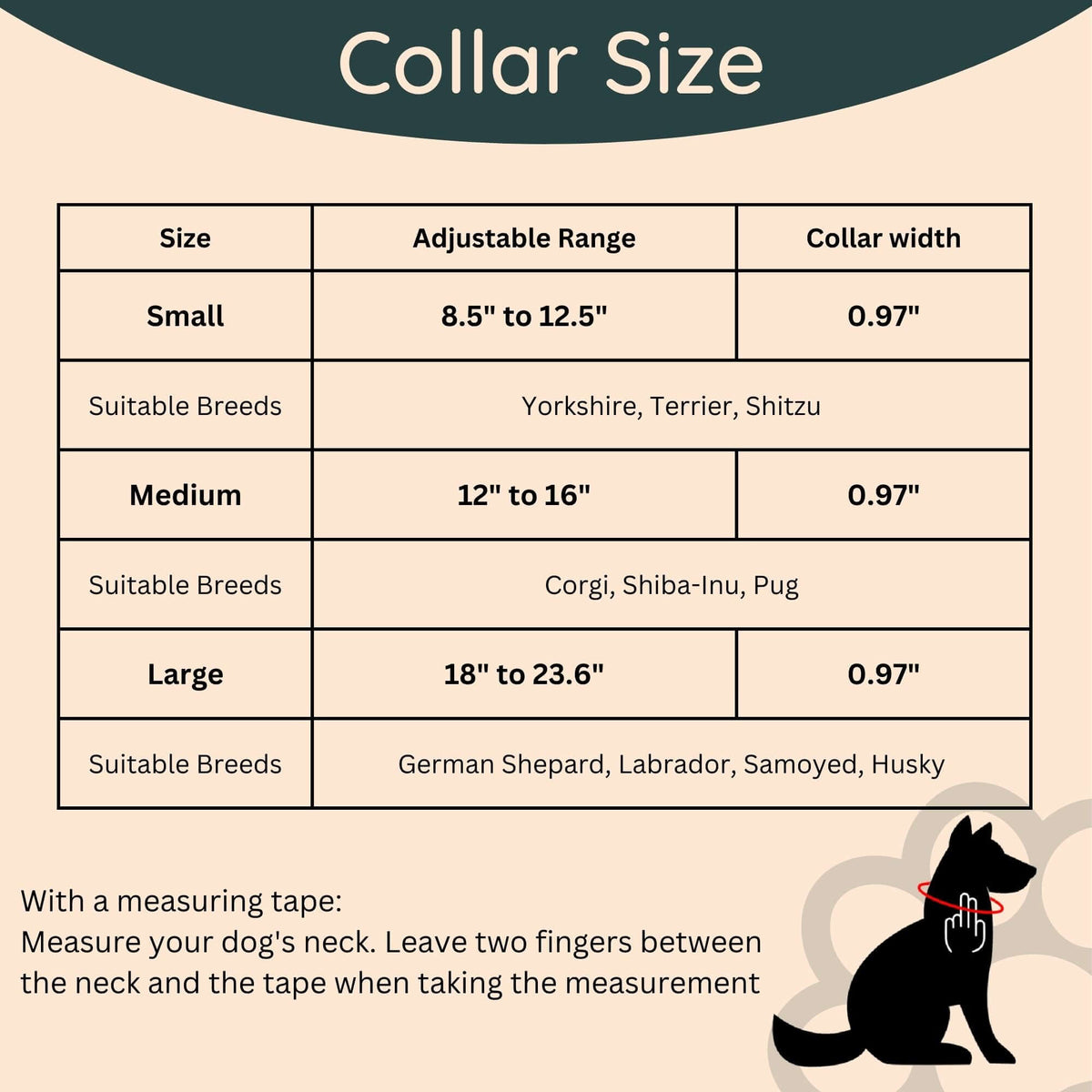 Waterproof Dog Collar