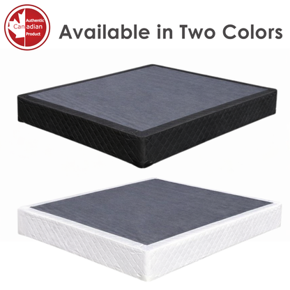 UltraFlex® EUPHORIA 14" Mattress and BoxSpring Set Orthopedic Eurotop Pocket Coil Foam Encased Eco-friendly Hybrid Mattress (Made in Canada)