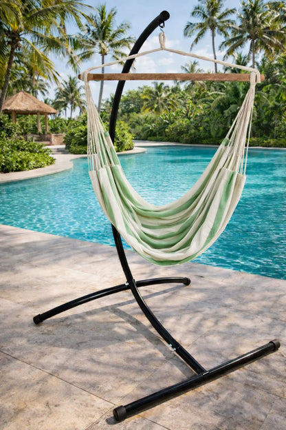 Colombian Hammock Chair with Universal Chair Stand