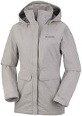 Columbia Women's Longer Miles Waterproof Breathable Long Rain Jackets