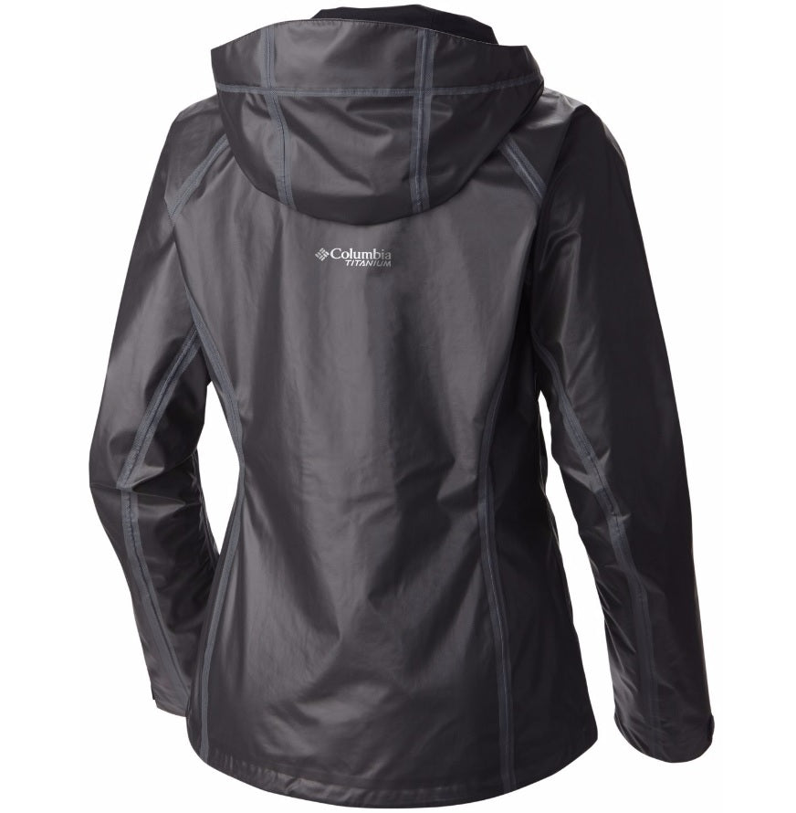 Columbia Women's Titanium Outdry Gold Tech Rain Jackets Size XS