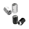 Cow Print Valve Stem Caps (2 Sets)