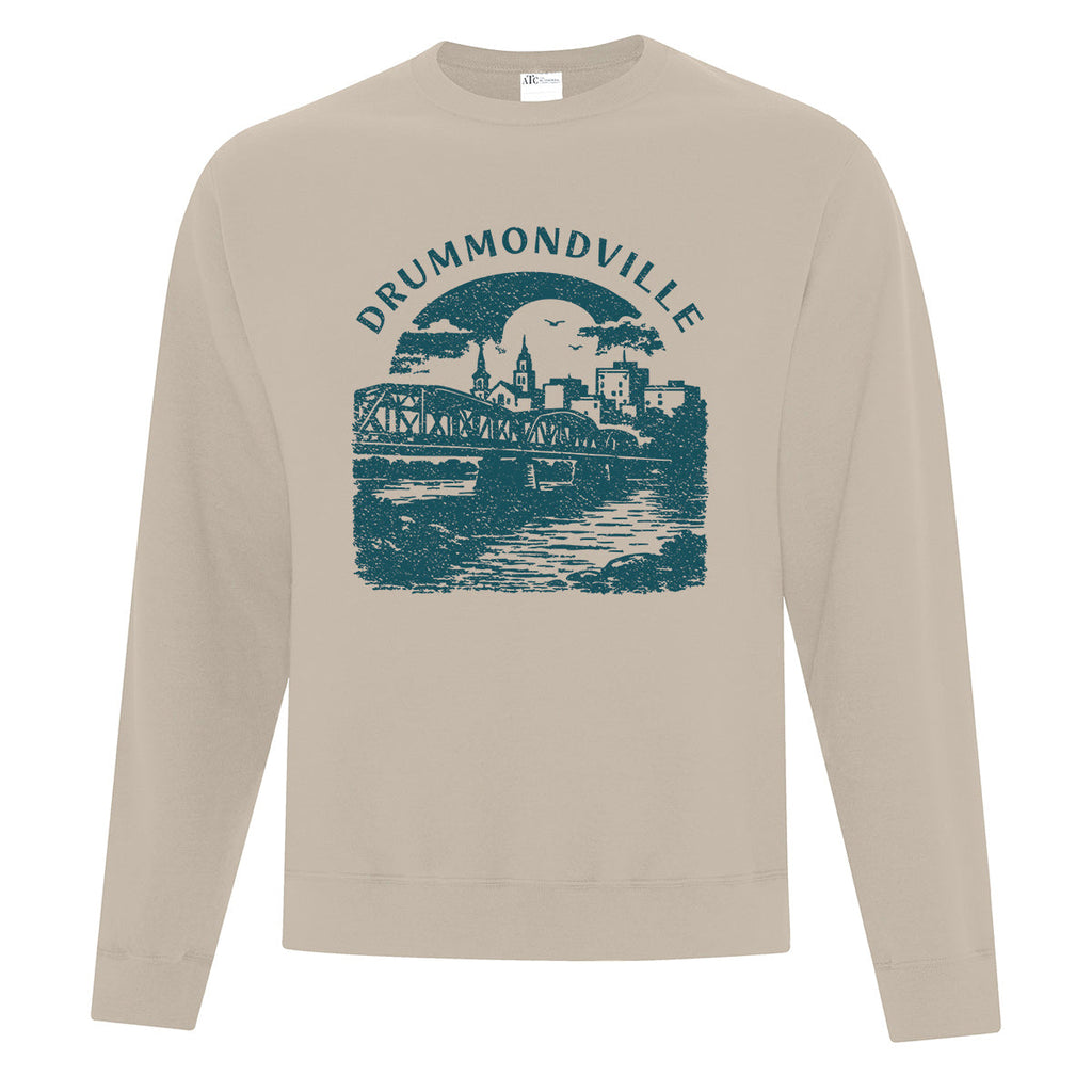 Crewneck "Drummondville" imprimé