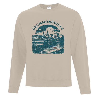 Crewneck "Drummondville" imprimé