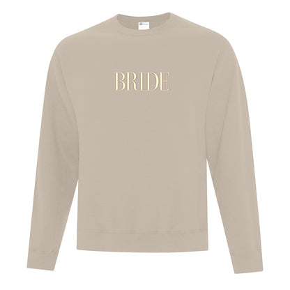 Crewneck "Bride" brodé