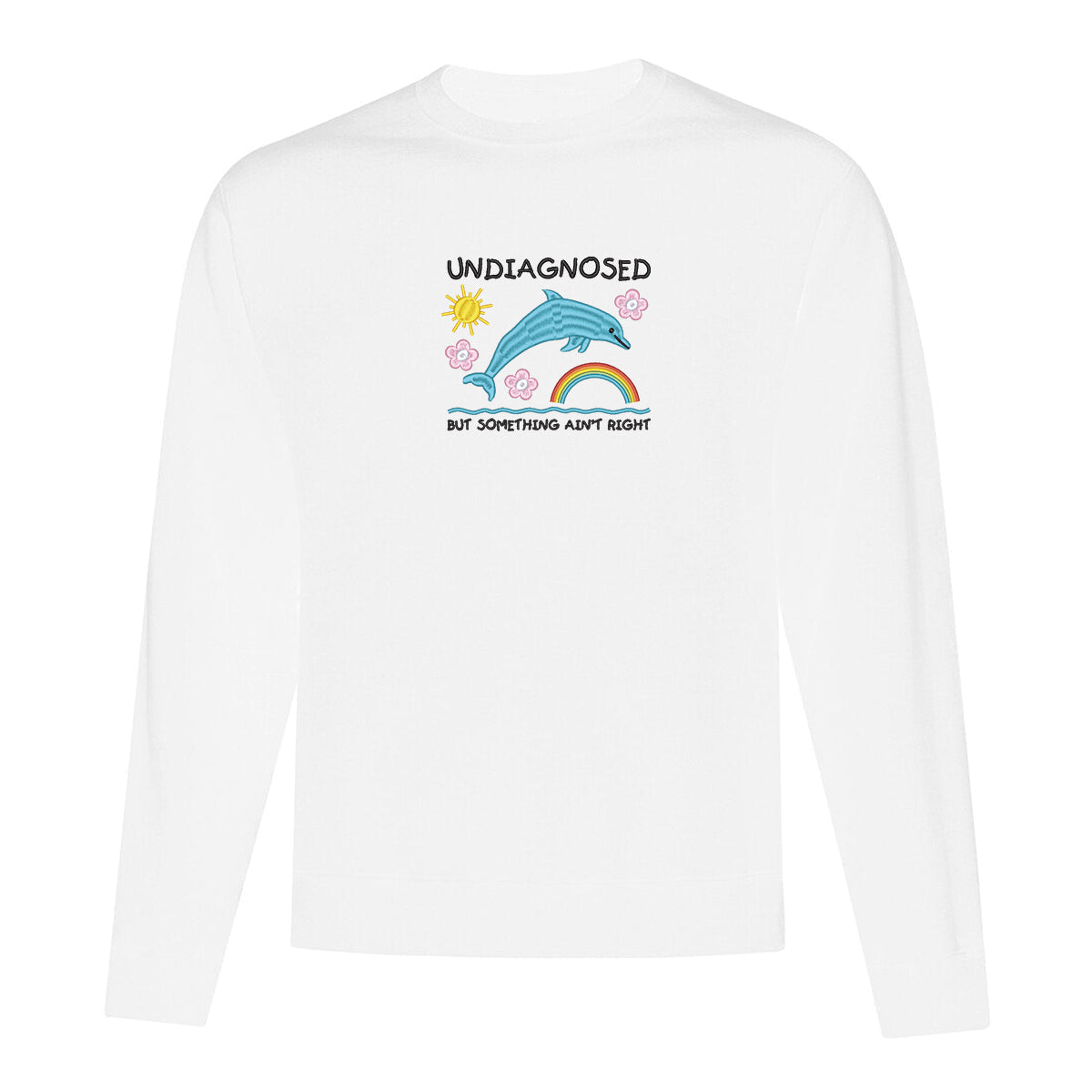 Crewneck "Undiagnosed" brodé