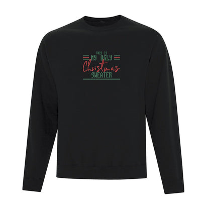 Crewneck "Ugly Christmas Sweater" brodé