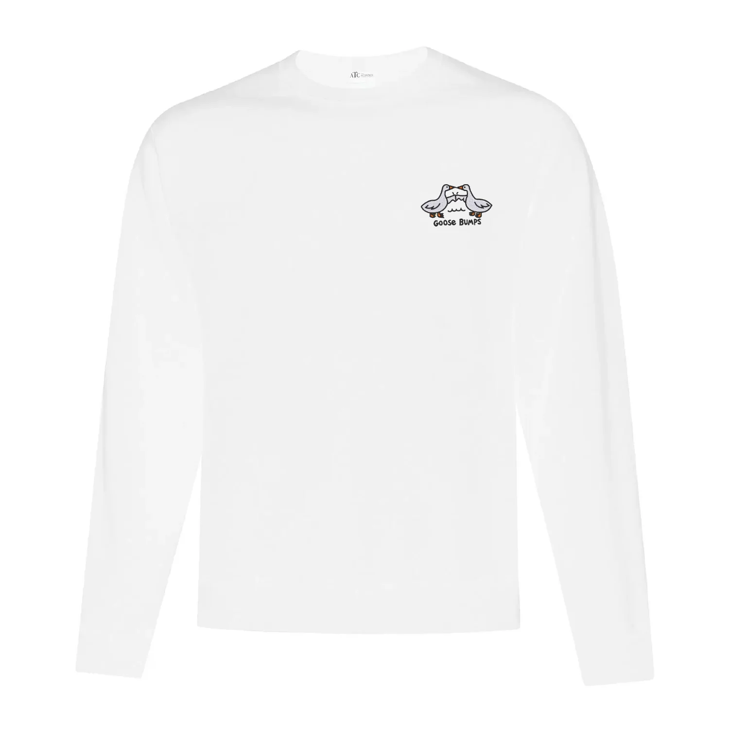 Crewneck "Goose Bumps" brodé