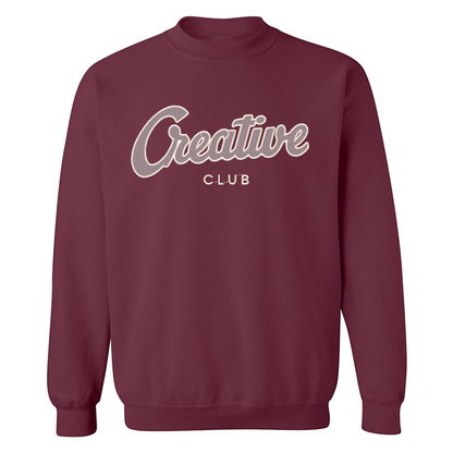 Crewneck "Creative Club" brodé