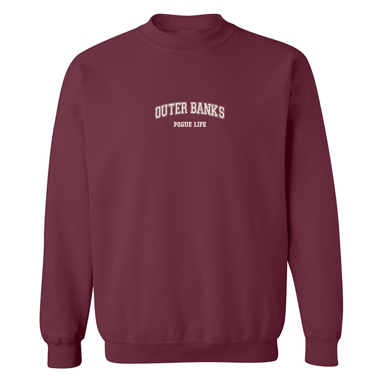 Crewneck "Outer Banks" brodé
