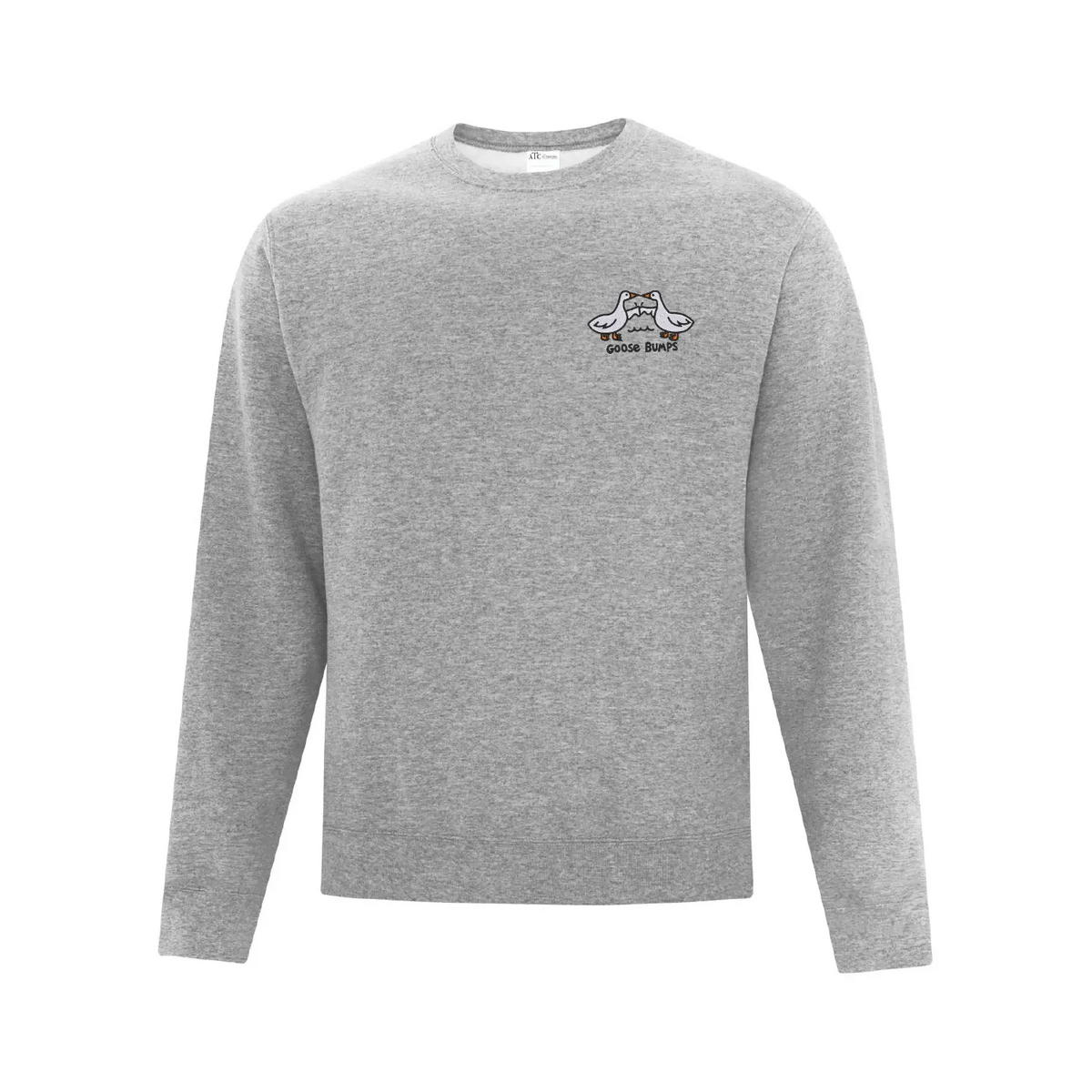 Crewneck "Goose Bumps" brodé