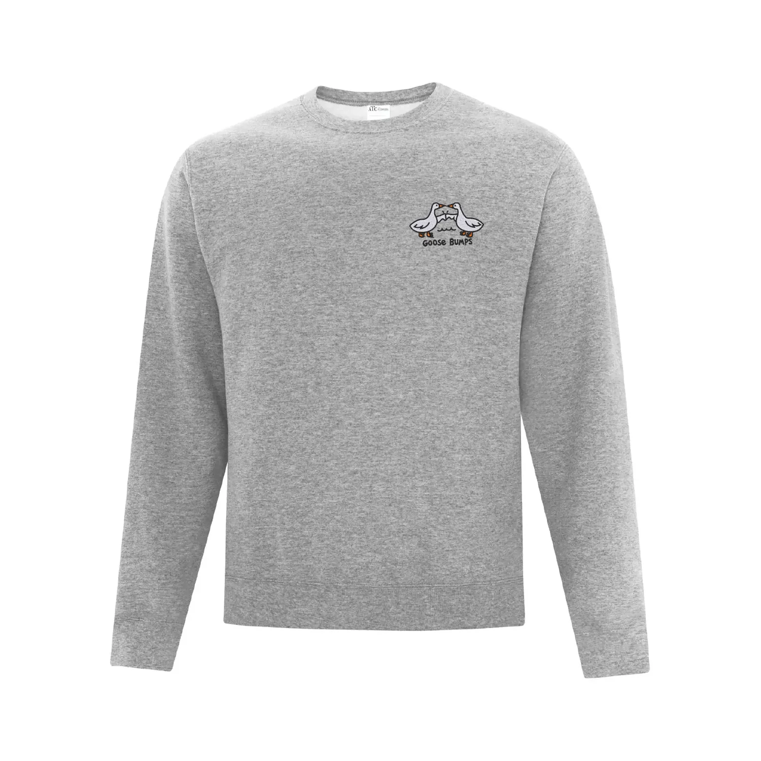 Crewneck "Goose Bumps" brodé